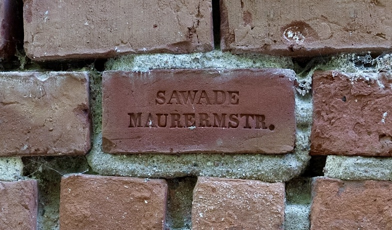 Stempel kontroli jakosci - Sawade Mauermstr